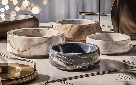 Elegant Marble Dog Bowls and Styles for Dogs: Top Picks